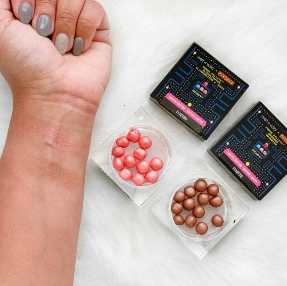 new Wet n Wild Pac Man Collection Bundle Lip Scrub & Bronzer - Picture 5 of 9